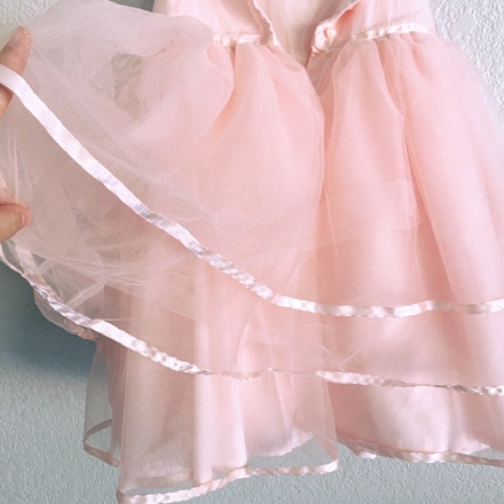 JANIE and JACK Special Occasion pink dress - Picture 6 of 8